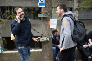GLT26 Telefon des Realraum in Verwendung - © Johannes Teichert