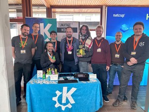 KDE Infostand - © Victoria Krill