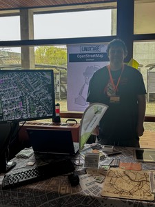 OpenStreetMap Infostand - © Victoria Krill