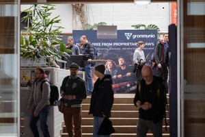 Aussteller und Sponsor Grommunio - © Johannes Teichert