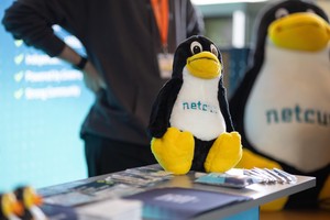 Netcup branded Tux - © Johannes Teichert