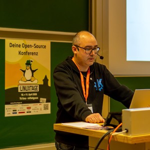 Albert Astals Cid: KDE: 30 years of the Linux desktop - © Maximilian Gorfer